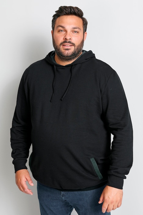 Boston Park Hoodie, Bauchfit, Kapuze, bis 80/82