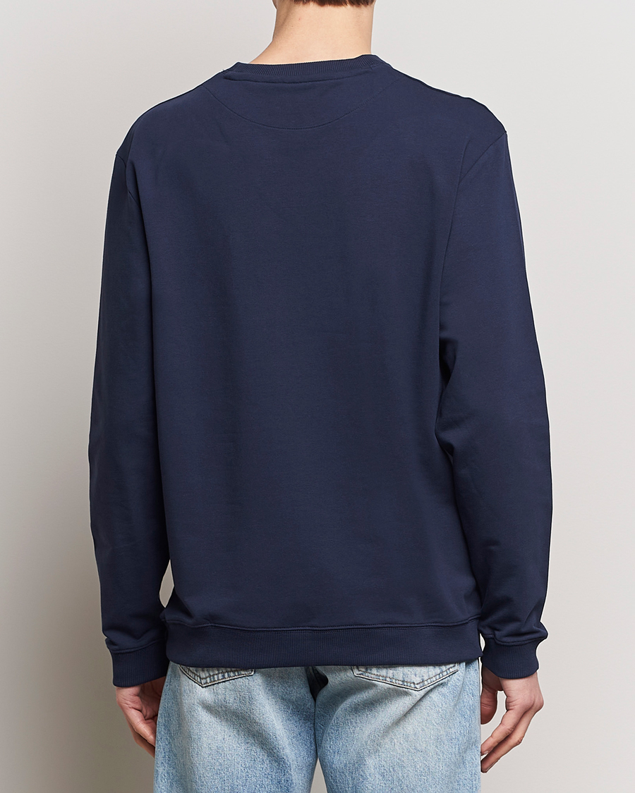 Bread & Boxers Loungewear Crew Neck Sweatshirt Navy Blue