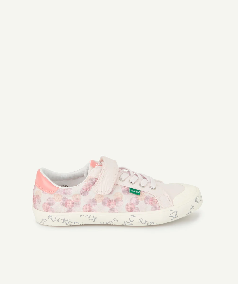 KICKERSBASKETS ROSES AVEC POIS COLORÉS FILLE