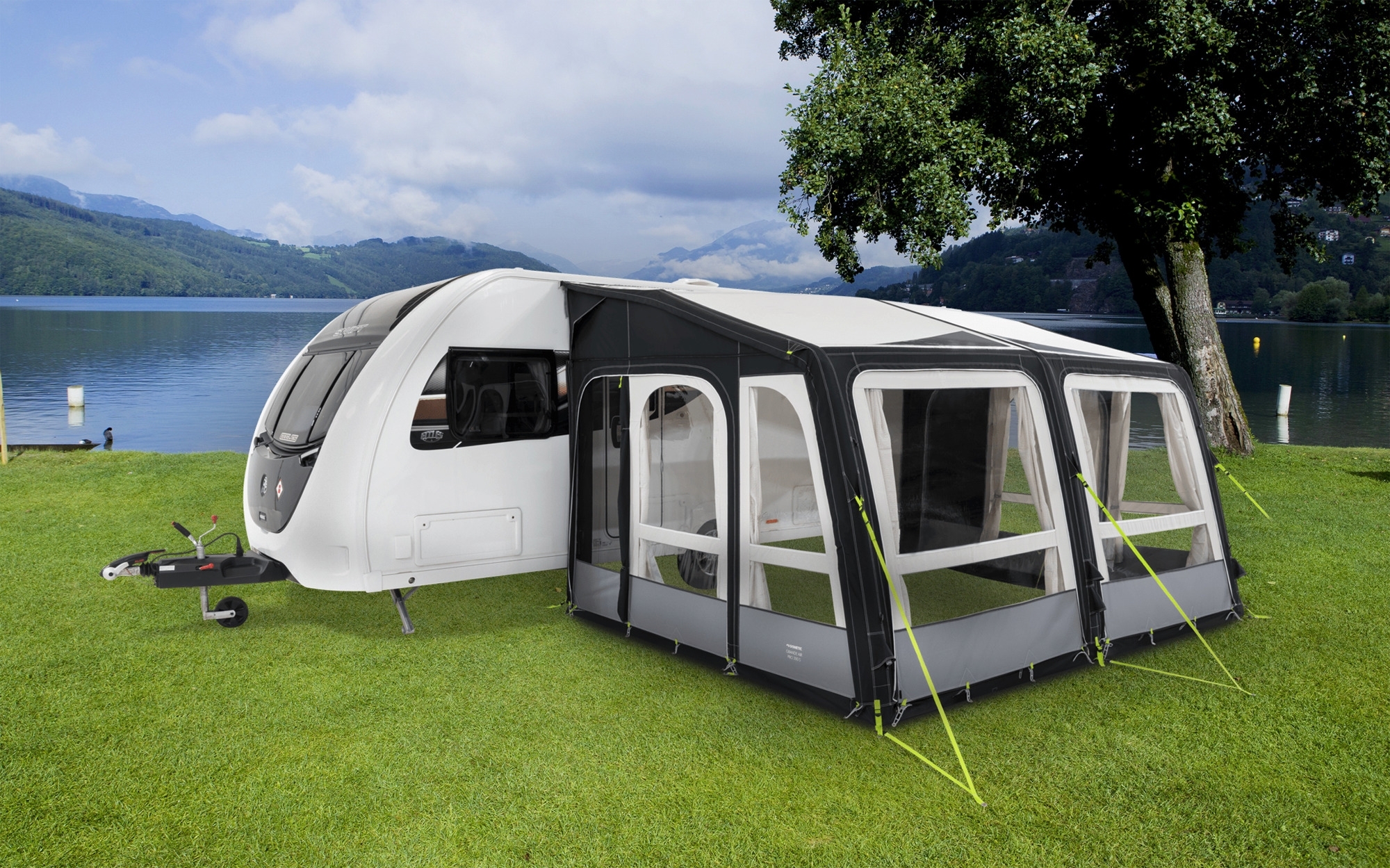 Dometic Grande Air Pro 390 S aufblasbares Vorzelt für Reisemobil & Wohnwagen