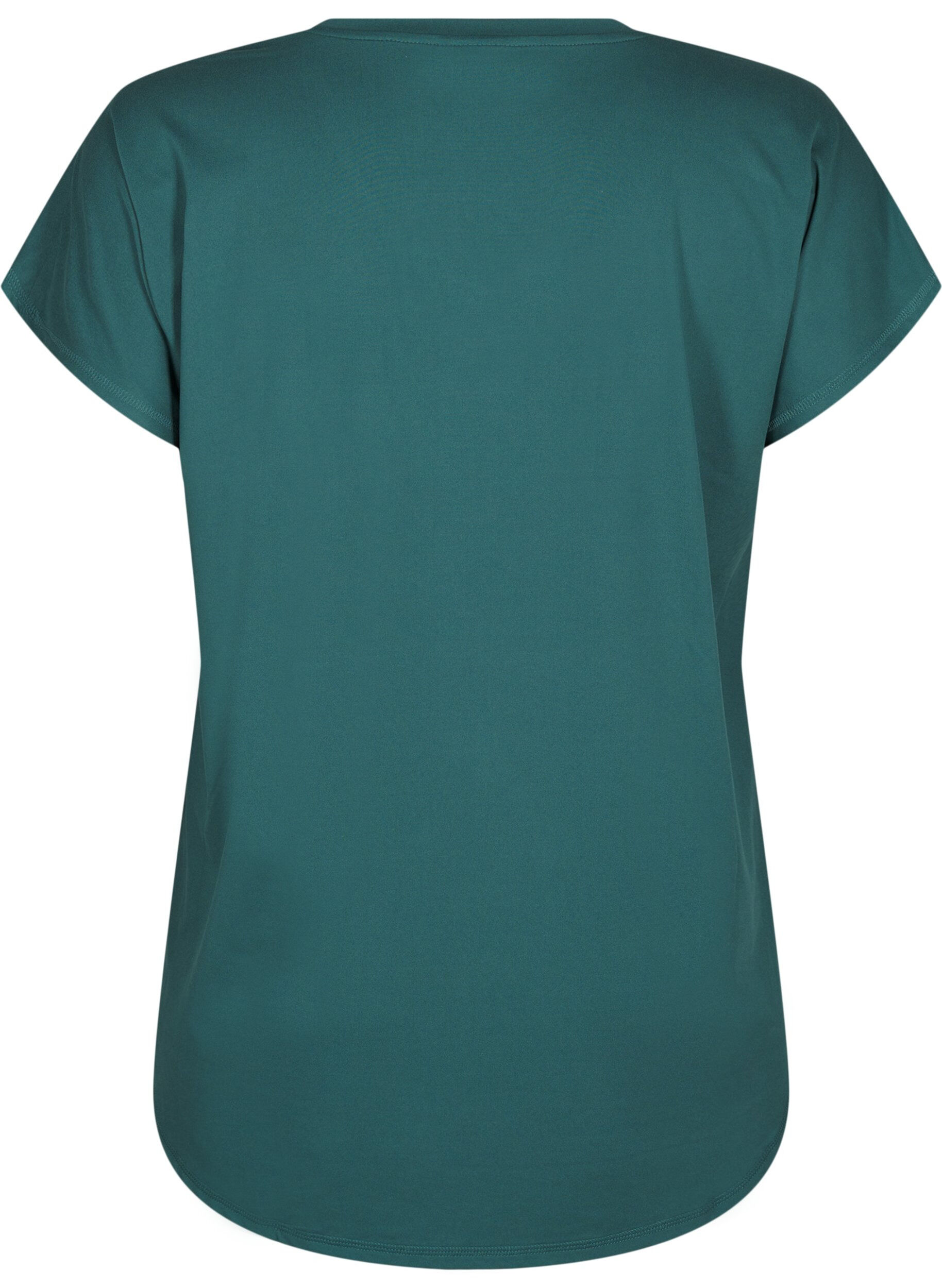 Trænings t-shirt med v-hals