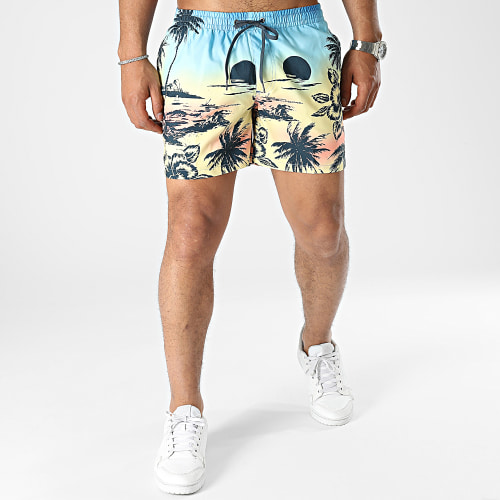 Short De Bain EQYJV03999 Bleu Jaune