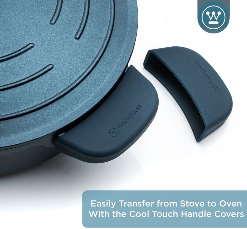 Westinghouse Performance Series - Braadpan Inductie - 24cm - Blauw - Met Deksel