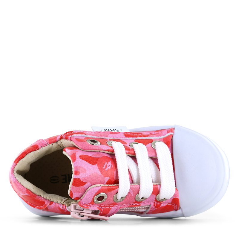 Shoesme rosa Sneaker mit Reißverschluss