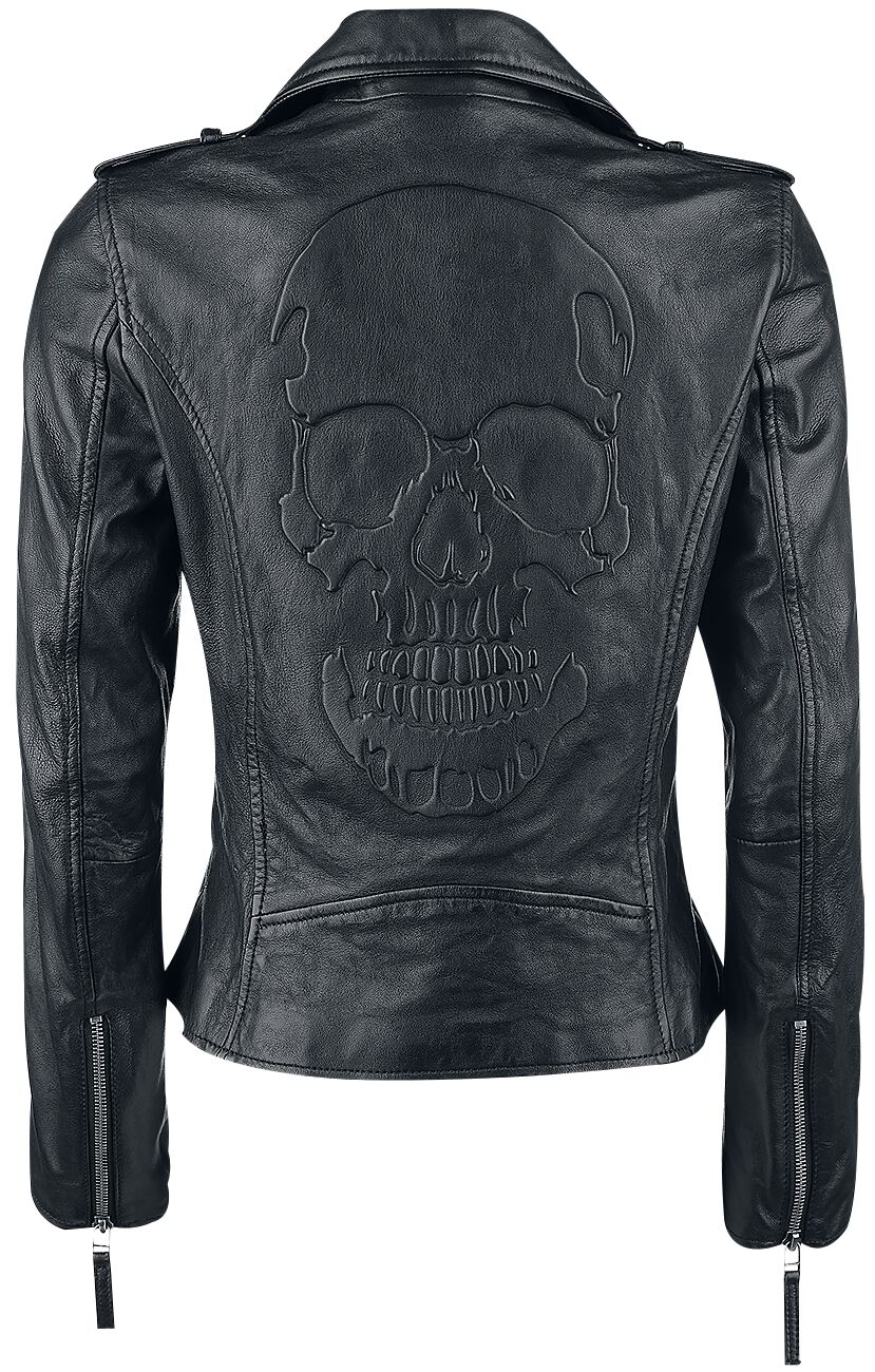 All Over The Road | Black Premium by EMP Veste en cuir