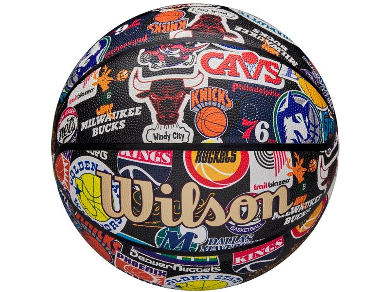 Wilson Basketball NBA All Team Retro SZ7 Outdoor Basketball