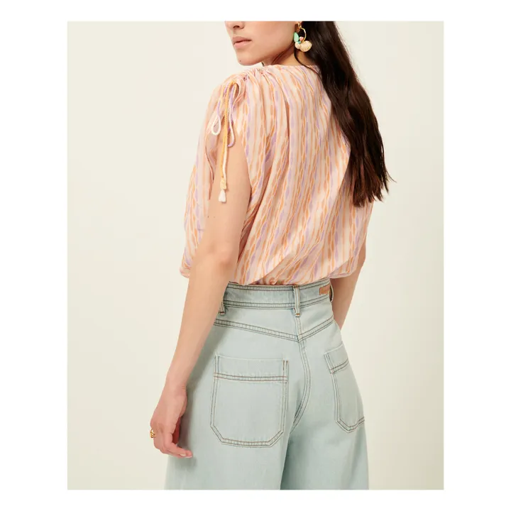 Sessùn Blouse Mani V | Orange
