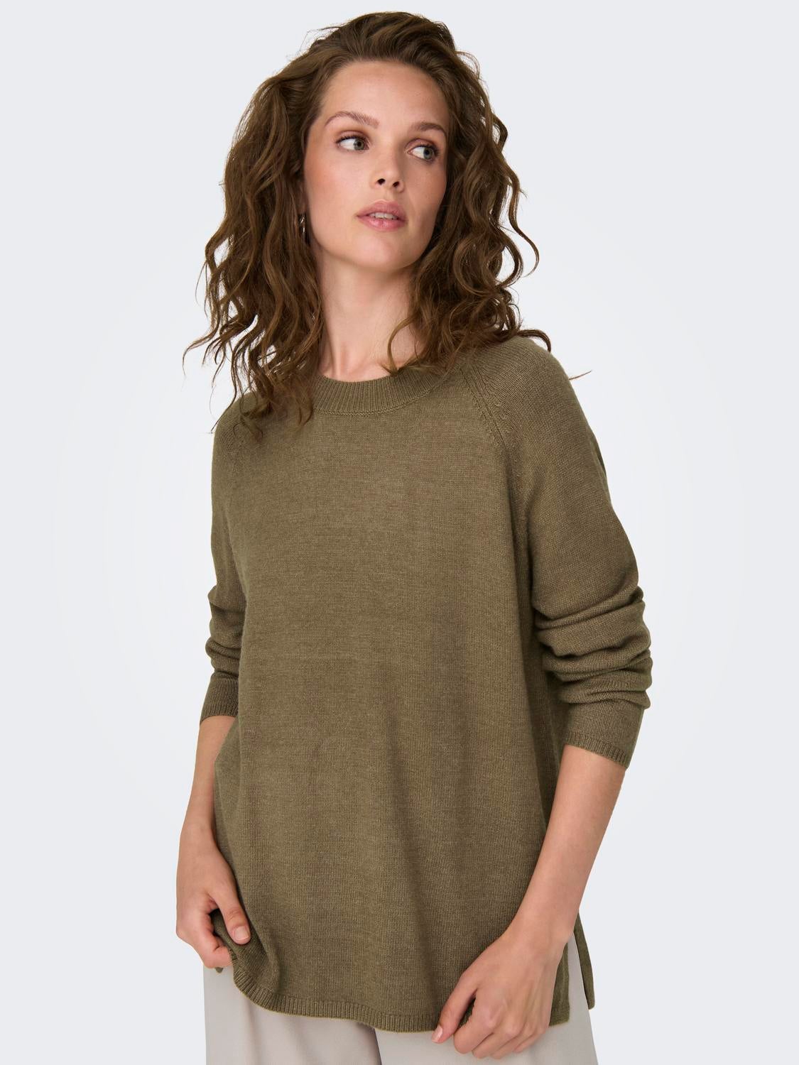 JDYMARCO Strickpullover Malt Ball