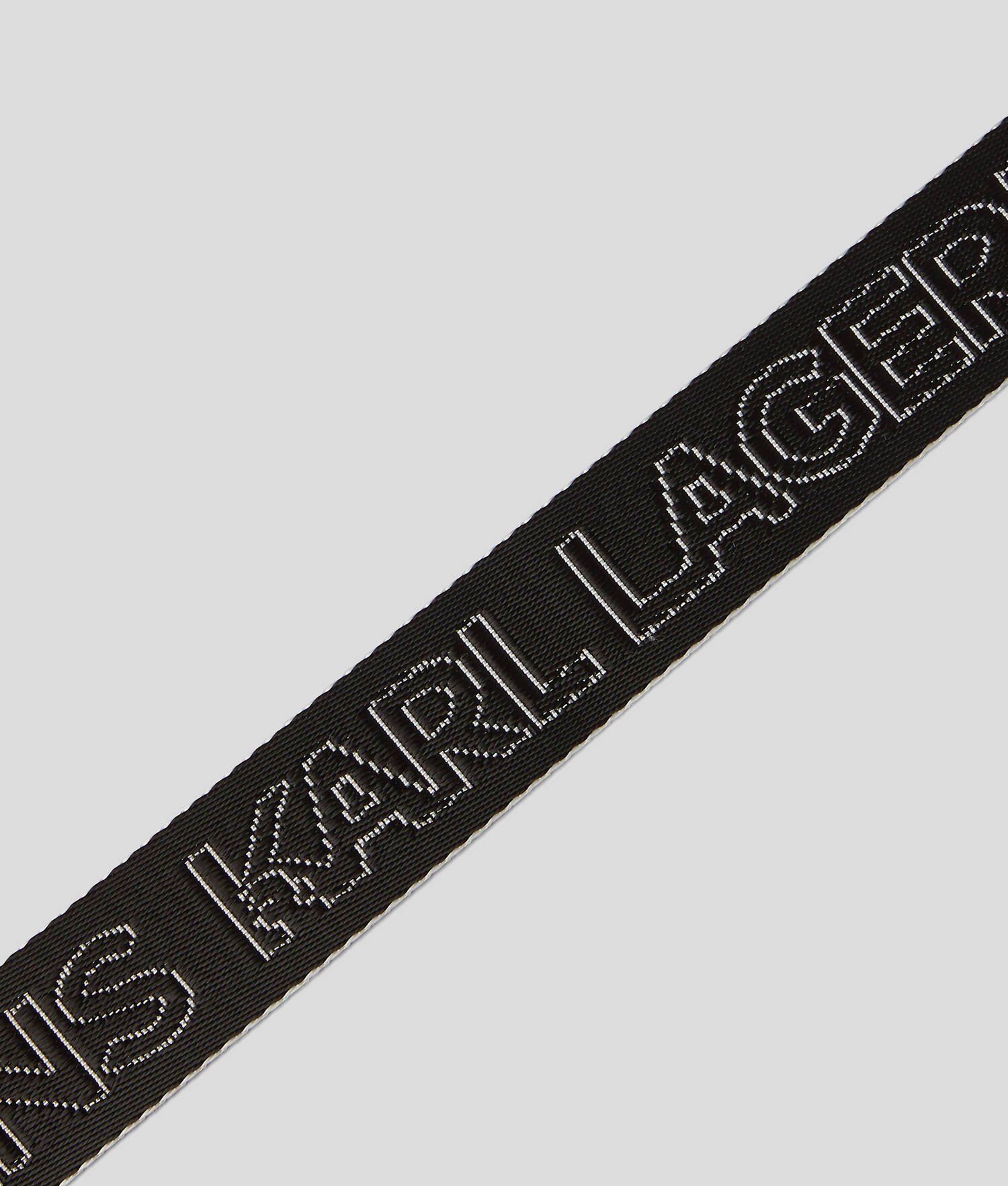 CEINTURE EN TOILE KLJ - Noir