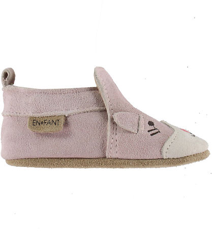 En Fant Hausschuhe - Suede Tier - Sepia Rose