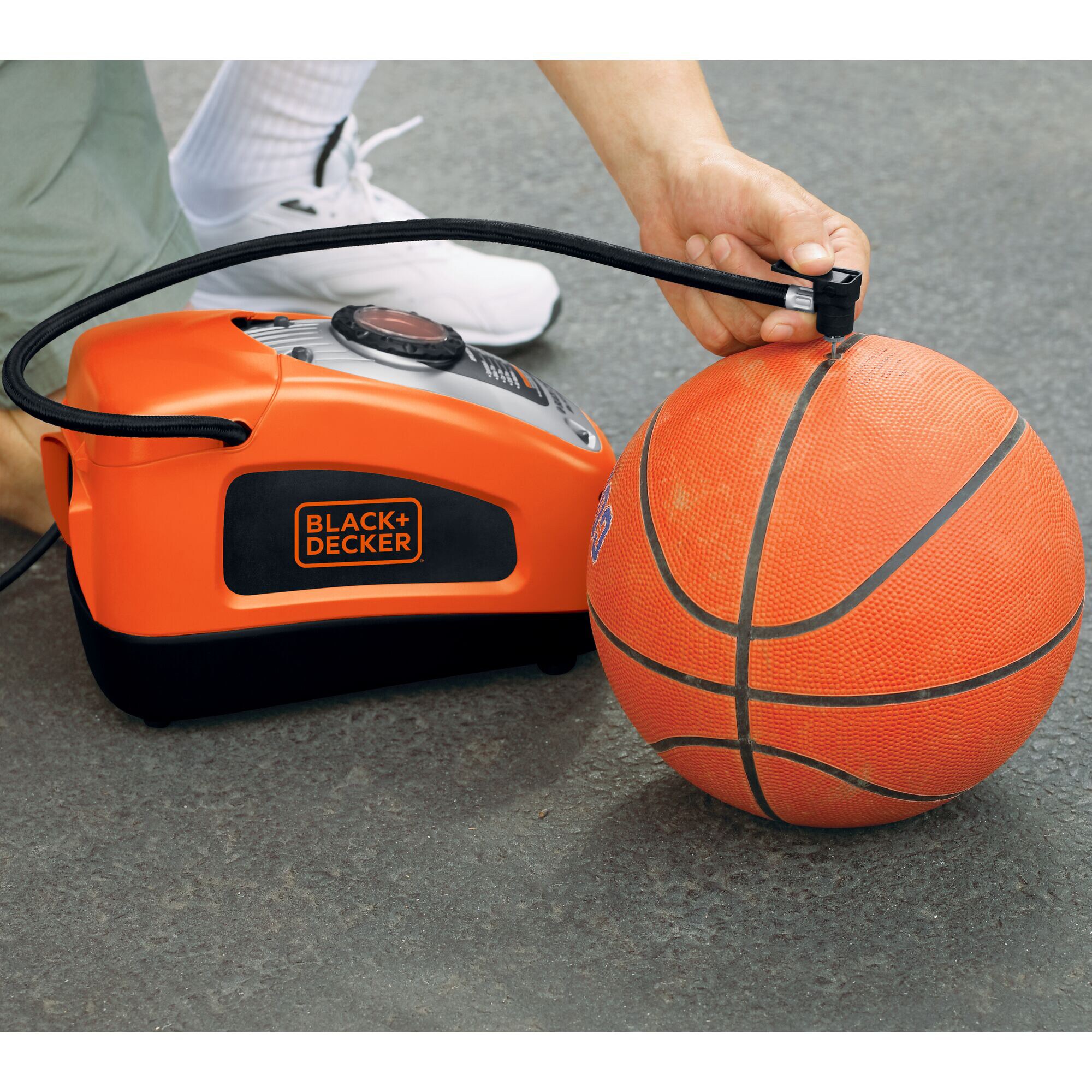 BLACK+DECKER Luftpumpe Kompressor ASI300, 11bar