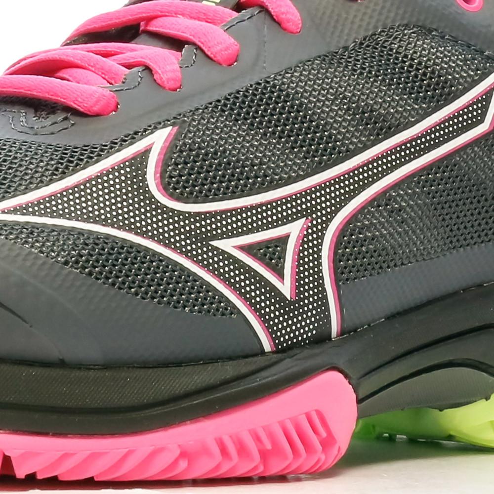 Mizuno Chaussures de Padel Noir Femme MizunoWave Exceed Light