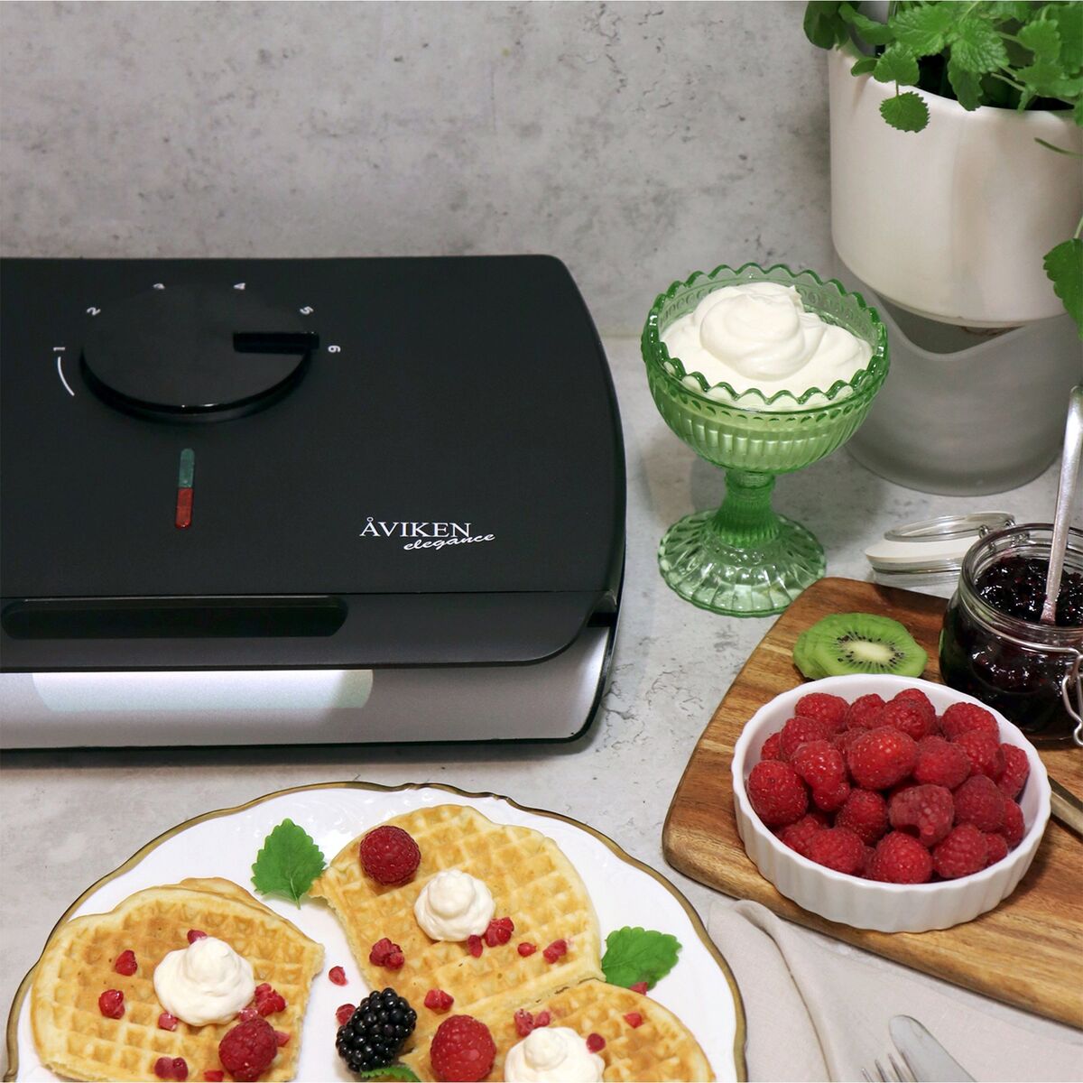 Vaffeljern Elegance 910.6 Sound