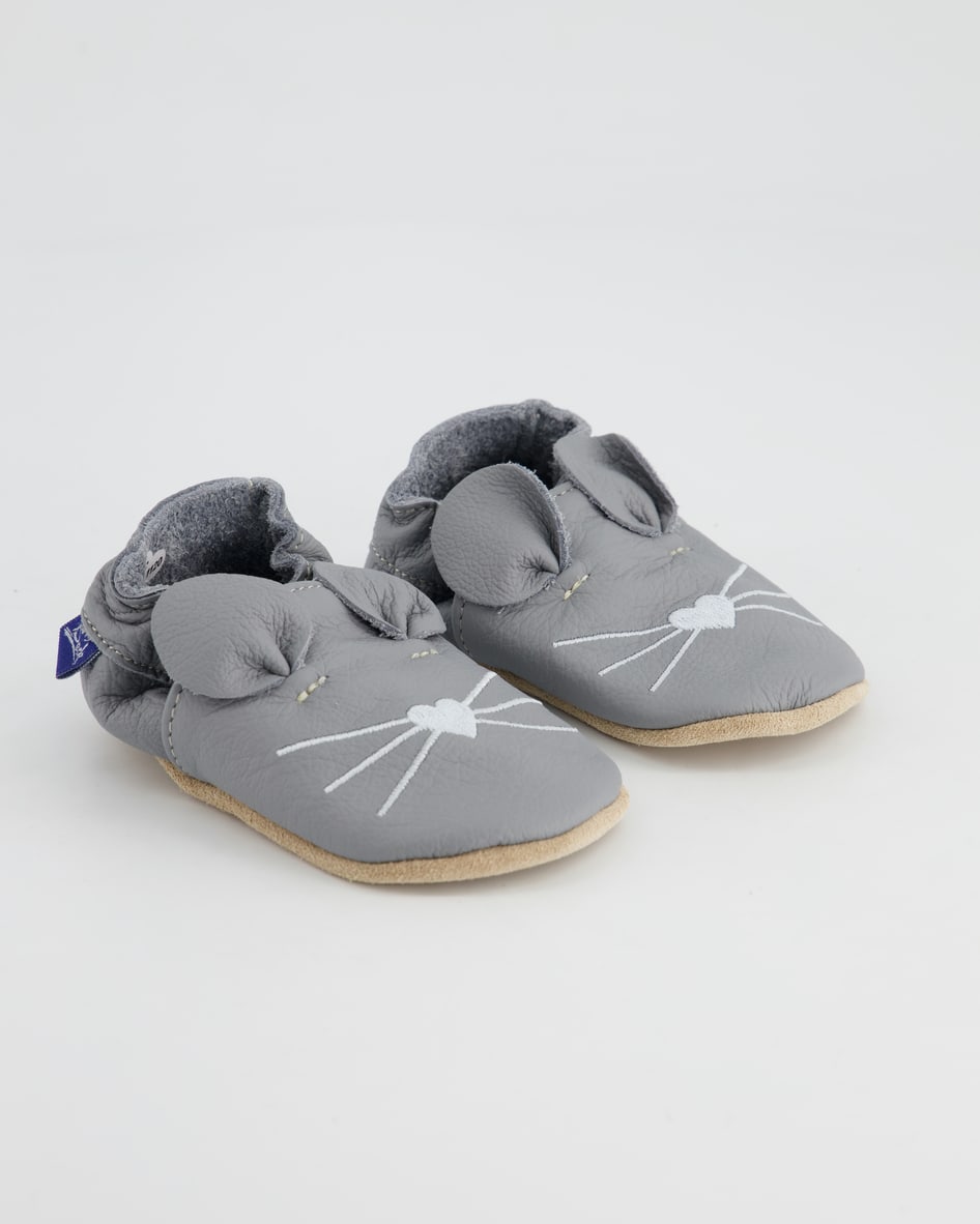 Beck 6000 Krabbelschuhe in Grau