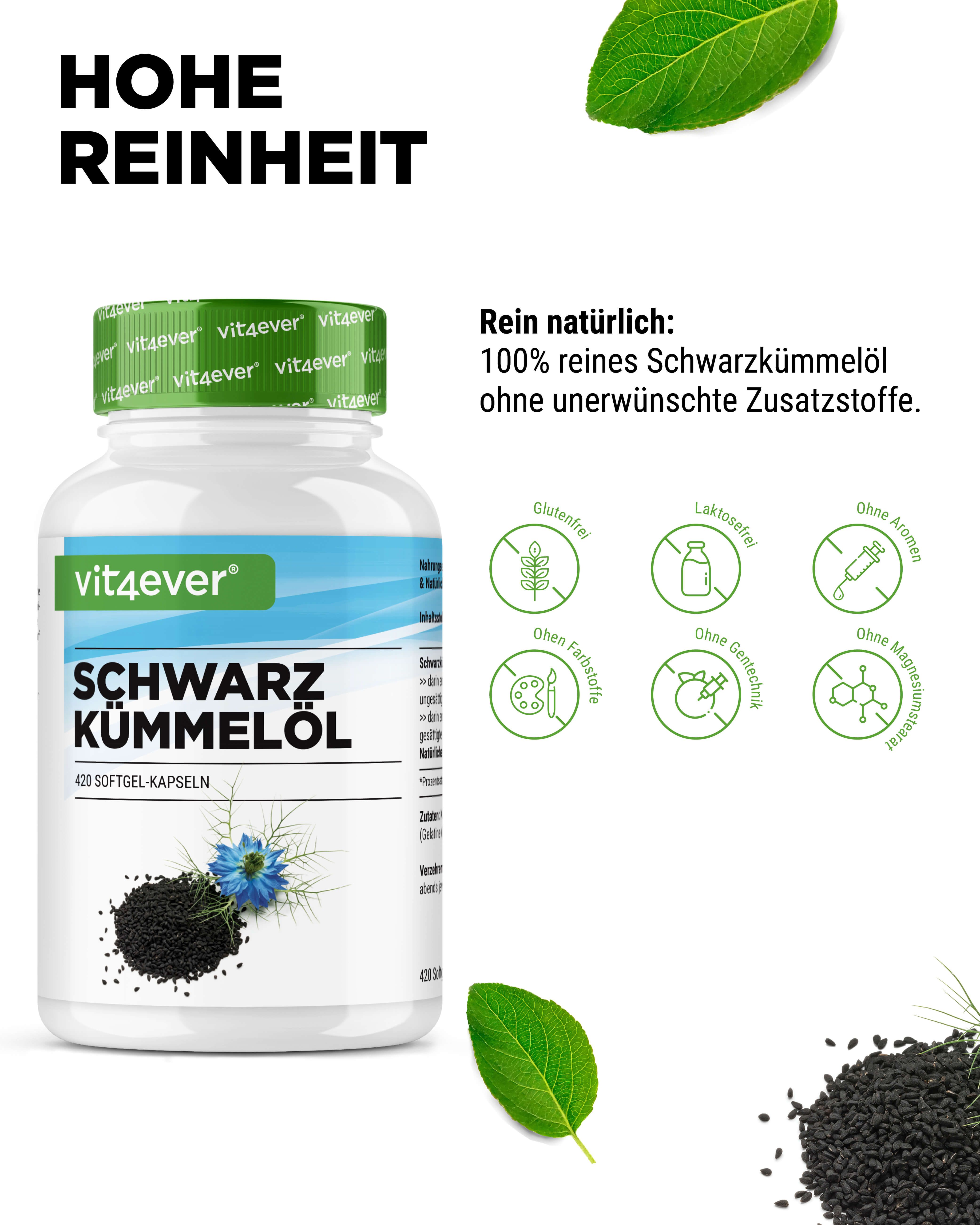 vit4ever Schwarzkümmelöl