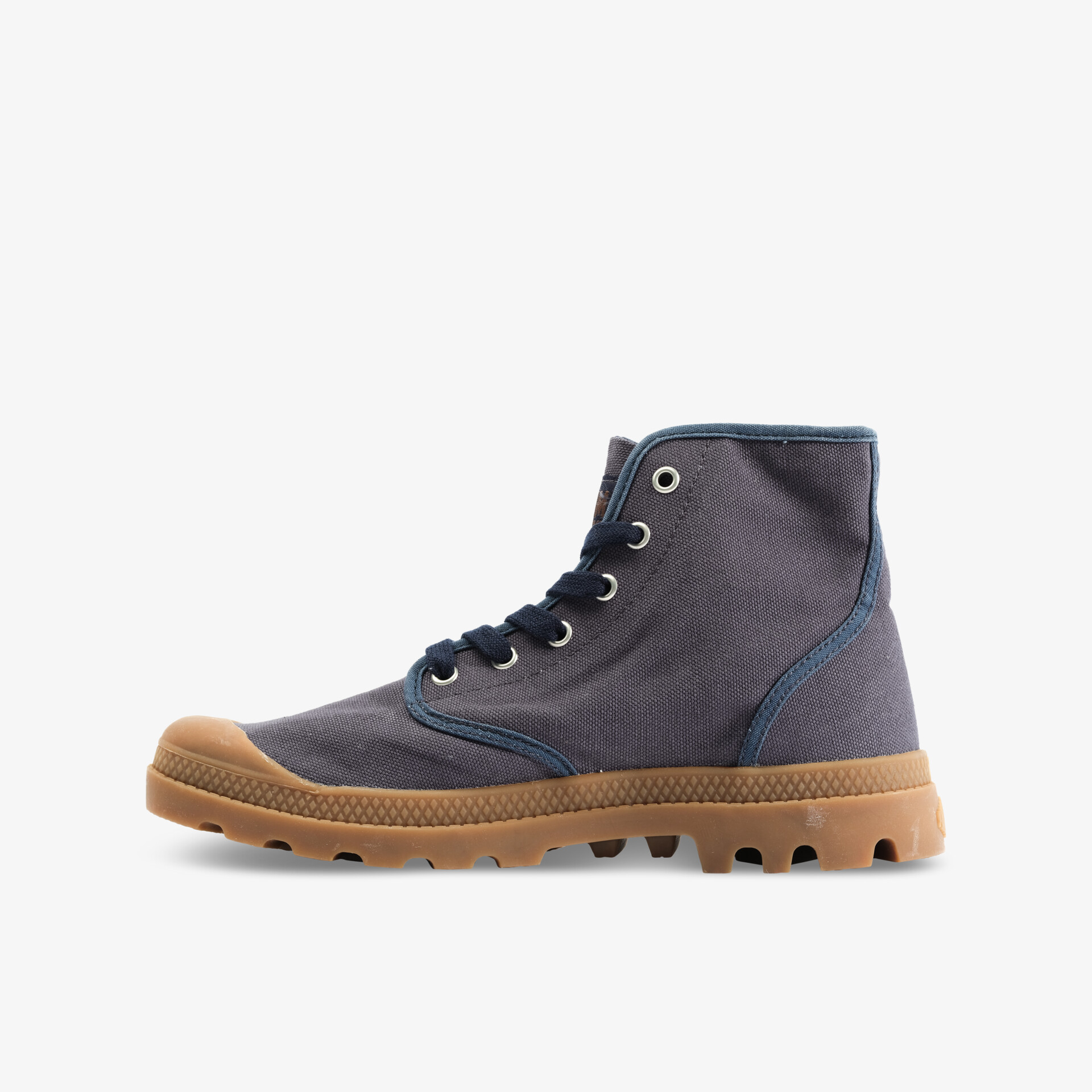 PALLADIUM PAMPA HI MOOD Herren Leinenschuhe blau