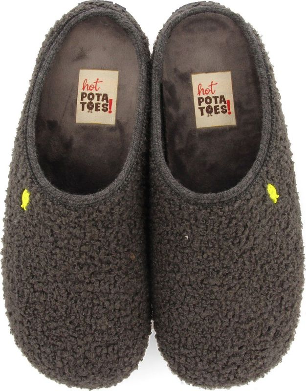 Hot Potatoes - Antwerp - Pantoffel - Grey