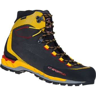 La Sportiva Trango Tech Leder GTX Bergschuhe Black / Yellow Herren