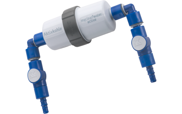 Reich myclean water active Aktivkohlefilter für sauberes Frischwasser mit Einbauset