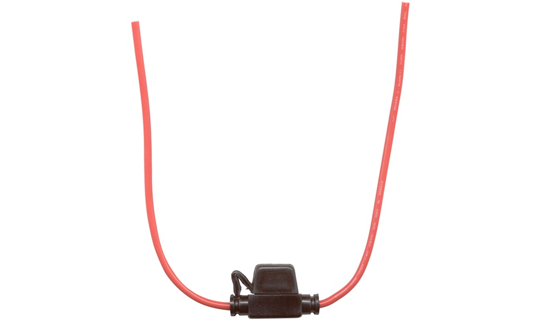 Sikringsholder m.kabel mini fladsikring