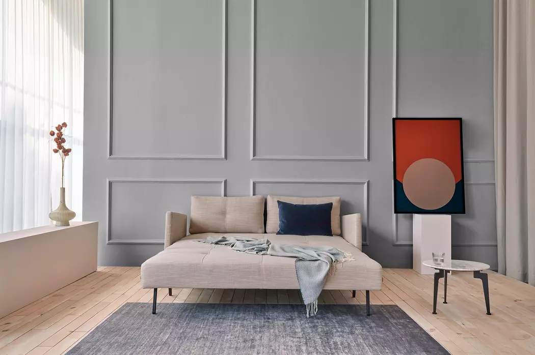 Schlafsofa Cubed mit Armlehnen