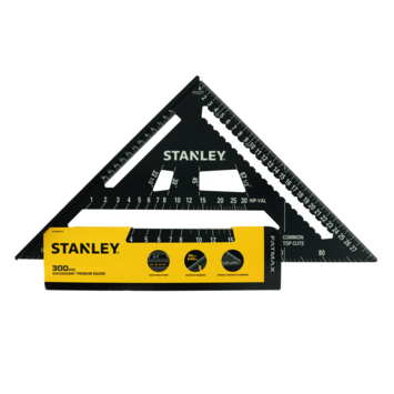 Stanley multifunctionele aluminium bouwdriehoek 300mm