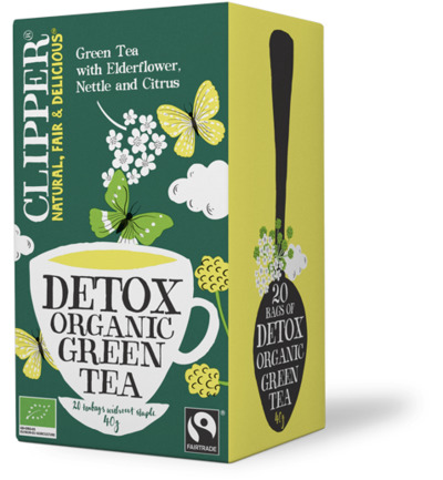 Clipper Detoxgreen tea bio (20 stuks)