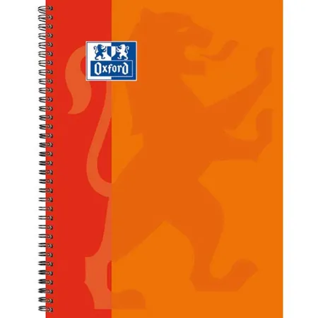 Oxford Collegeblock A5, 80 Blatt, gelocht, Lineatur 27 sortiert, SCRIBZEE®, Optik Paper®