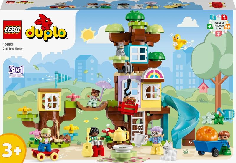 LEGO DUPLO - Boomhut - Educatief Speelgoed - Leerzaam - 3 Jaar en Ouder