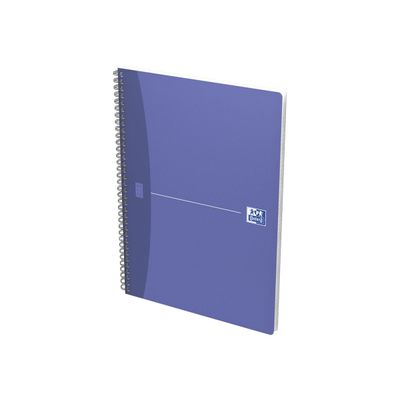 Oxford Office Essentials - Cahier à spirale A4 (21x29,7 cm) - 180 pages - grands carreaux (Seyes) - disponible dans différentes couleurs