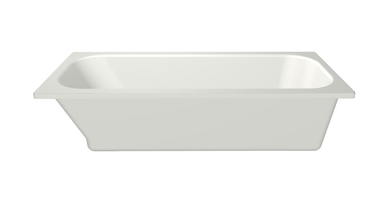 Xenz Aruba ligbad acryl 180x80x45cm zonder overloop wit mat