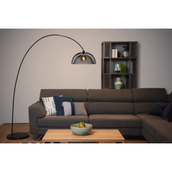 Lucide Mesh Vloerlamp zwart