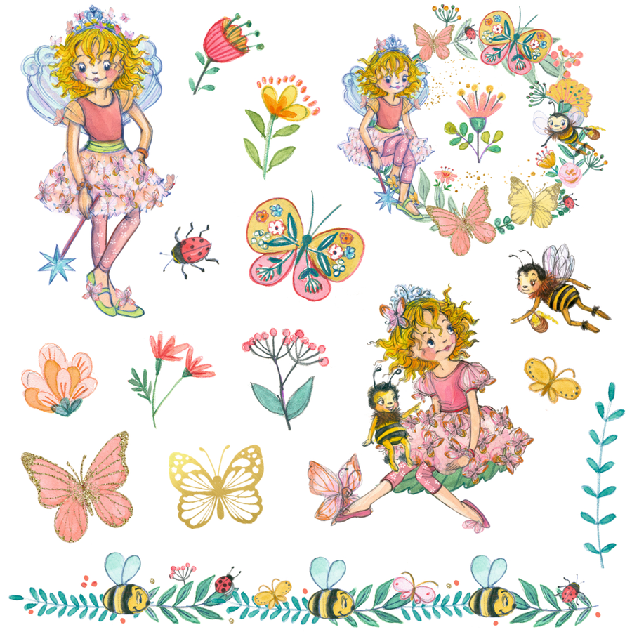 COPPENRATH Tattoos Prinzessin Lillifee (Schmetterling)