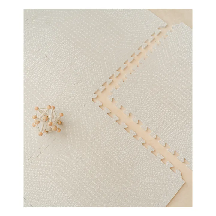 Toddlekind Tapis de jeu modulable Deco | Blanc/Écru
