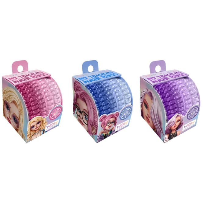 WOW Generation - Spiral Haargummis - 5er Pack - 1 Set