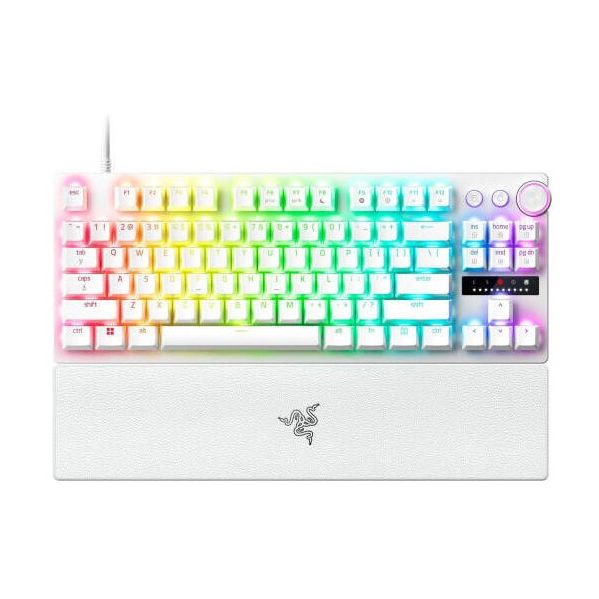 Razer Huntsman V3 Pro Tenkeyless Layout US RGB Optical Switch Branco