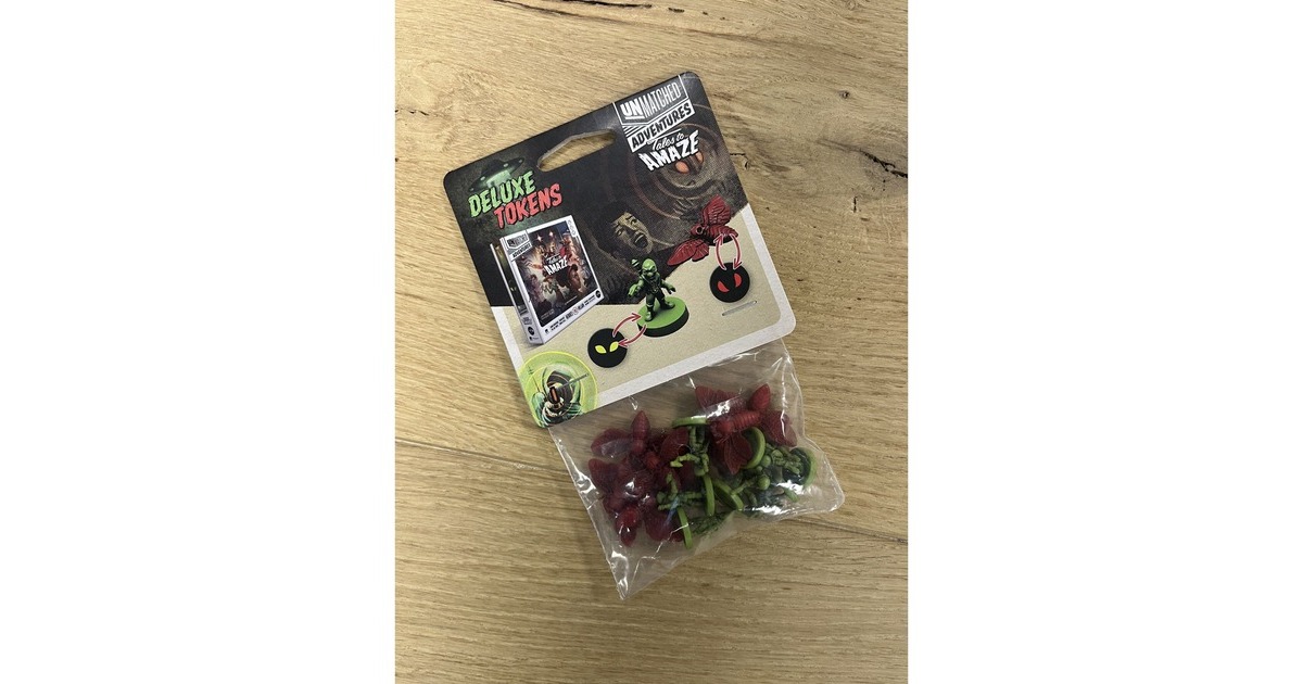 White Goblin GamesUnmatched Adventures: deluxe tokens Bordspel  (Uitbreiding, Nederlands, 1 - 4 spelers, 20 minuten, Vanaf 10 jaar)