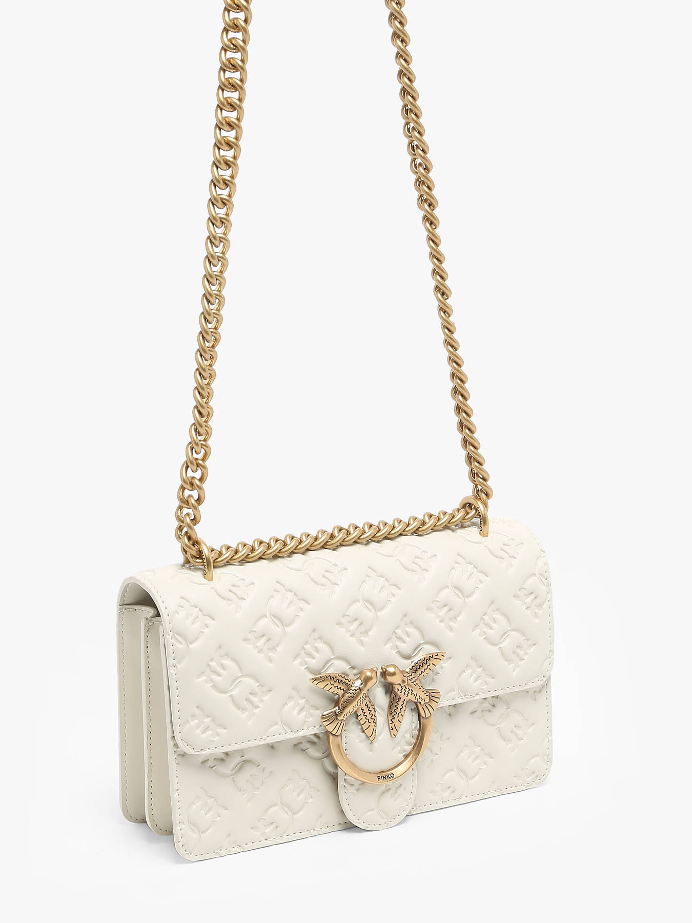 Sac bandoulire Love bag icon cuir PINKO