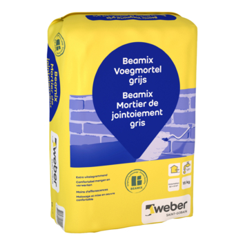 Weber Beamix voegmortel 331 grijs 15 kg