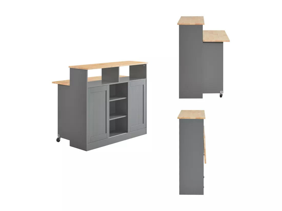 Buffet de Rangement Placard de Cuisine Ilot de Cuisine Armoire de Cuisine, FSB36-HG