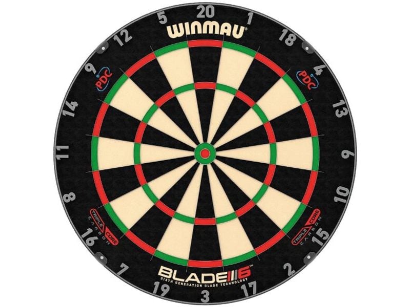 Winmau Dartboard Blade 6 Triple Core Carbon Dartscheibe