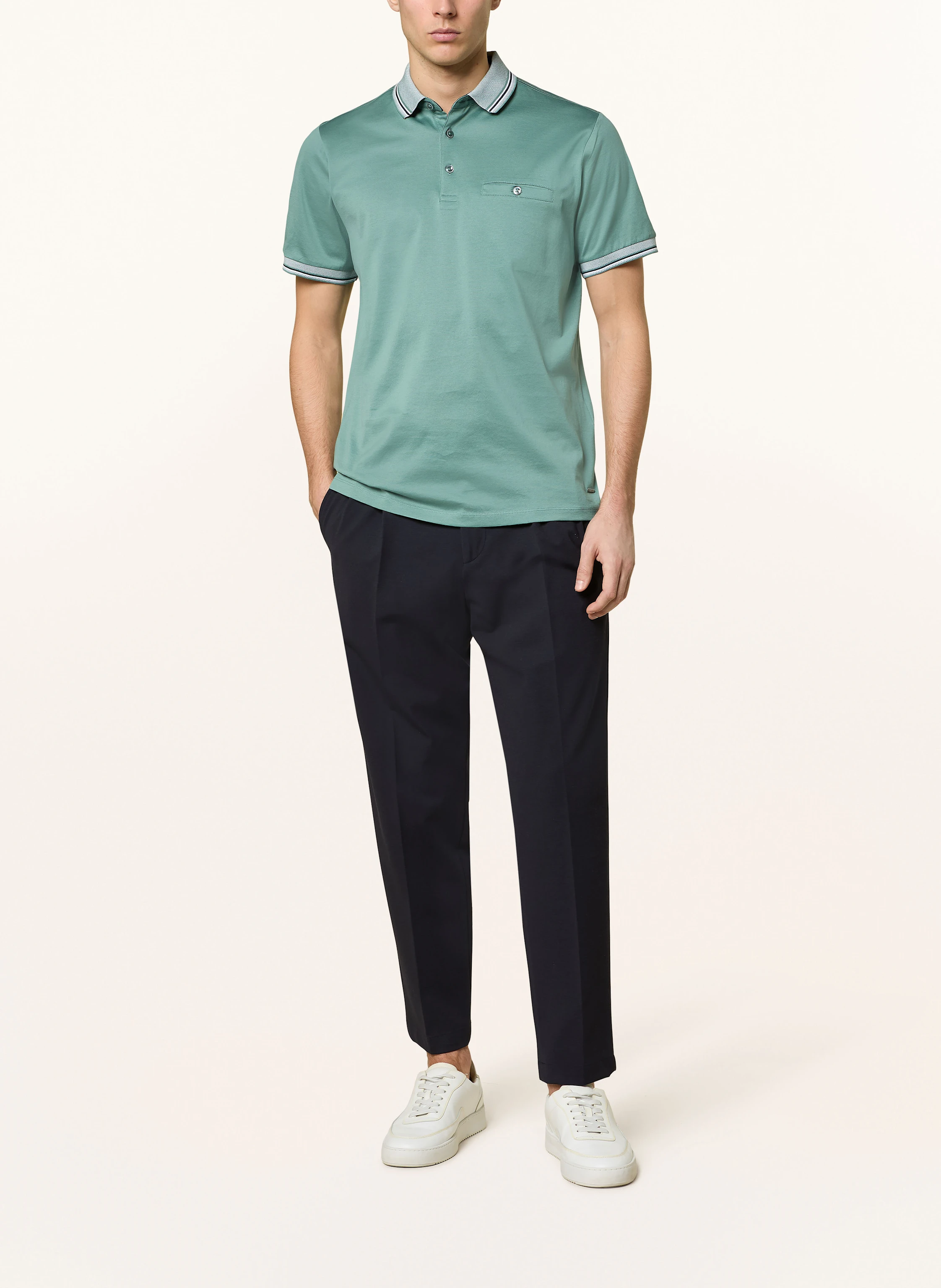 RAGMAN Jersey-Poloshirt