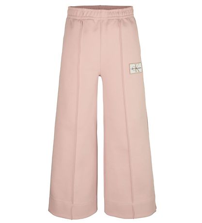 Calvin Klein Jogginghosen - Active Wide Leg Sweatpants - Pink Bl