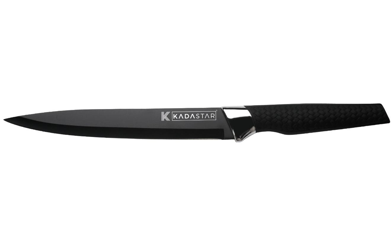Messer-Set Premium Black 6-teilig, Schwarz/SilberMesser