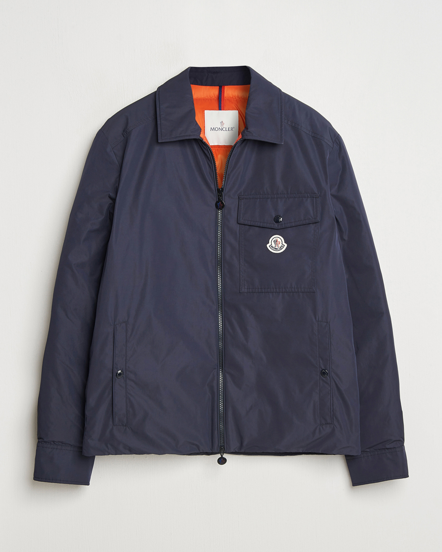 Moncler Vigeon Shirt Jacket Navy
