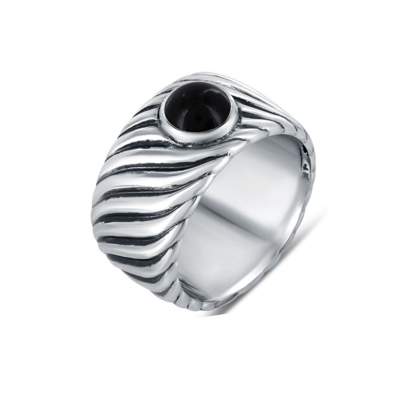 Bague Lenzo Onyx