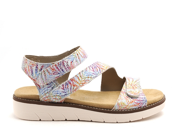 Remonte nu pieds plats femme d2050 multicolore