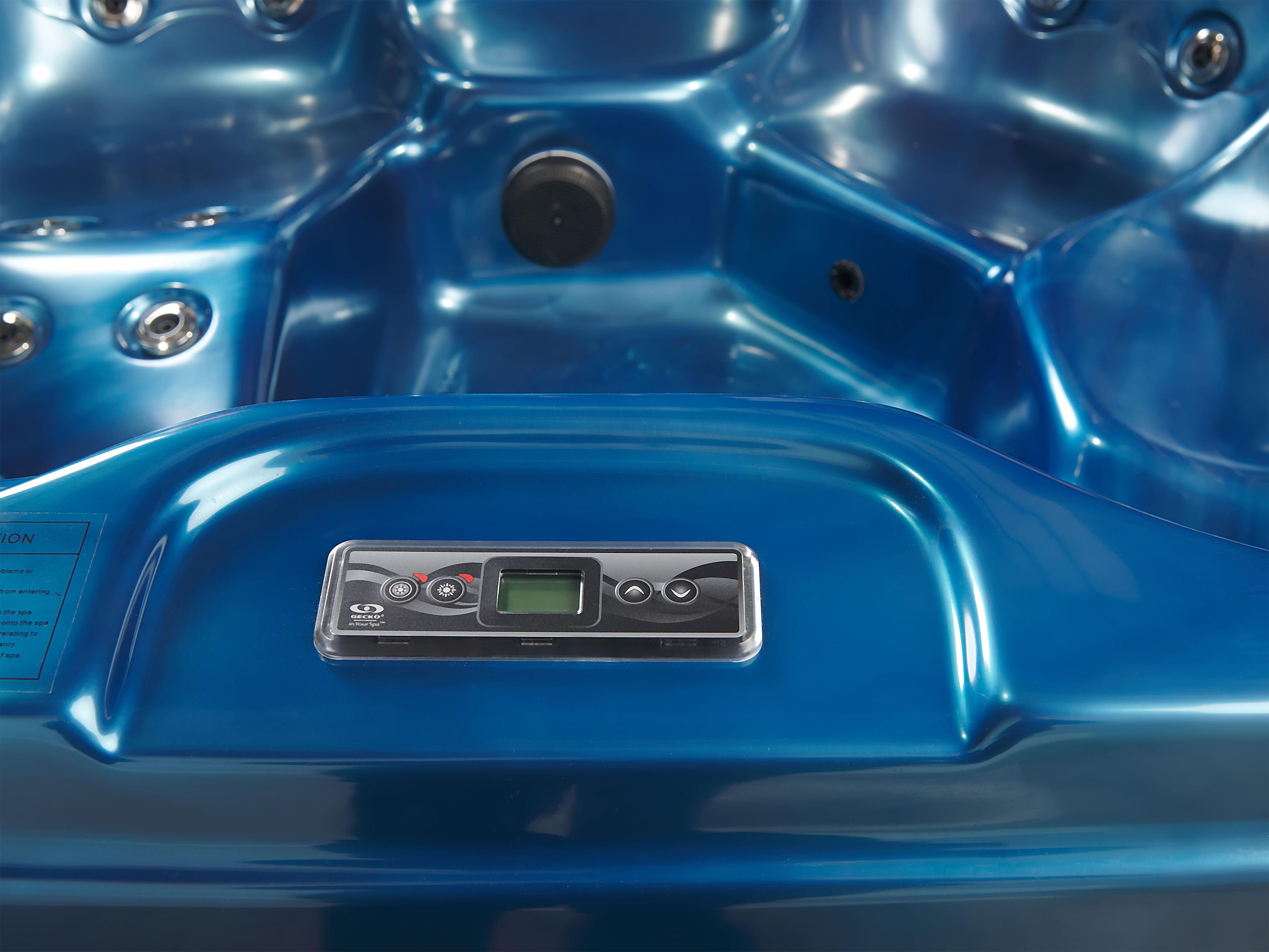 Buiten hottub met LED LASTARRIA Blauw