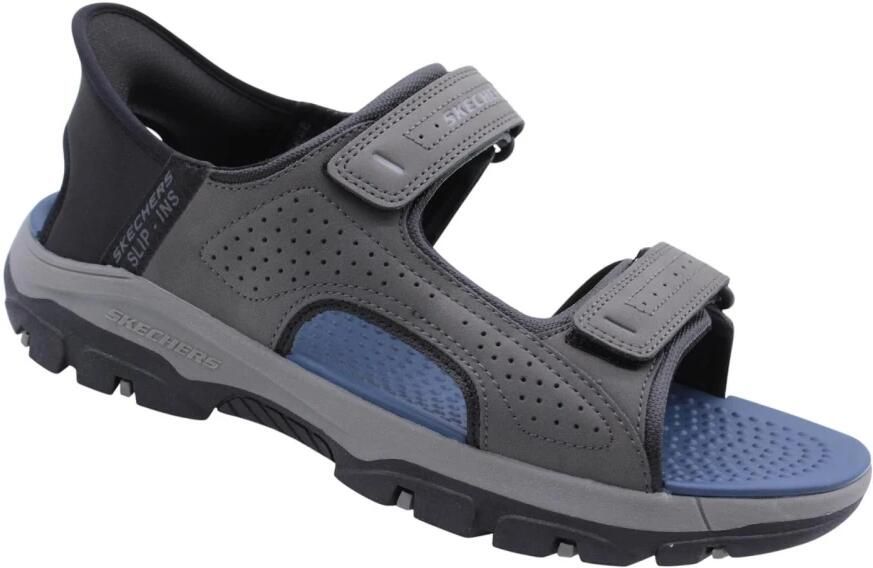 Skechers Slip-ins: Tresmen Reece Sandalen Donkergrijs