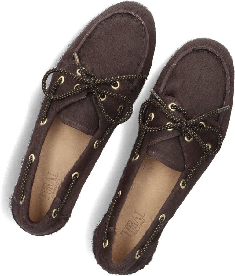 TORAL Mocassins Dames Kimana Maat: 40 Materiaal: Ponyhair Kleur: Bruin
